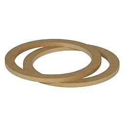 InCarTec 40-000-165-8 Spacer For 165mm Speaker 8mm Depth