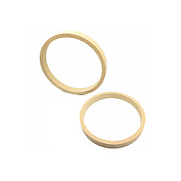 InCarTec 40-000-200-22 200mm (8") MDF Spacers for 200mm Speakers (22mm Depth) PAIR