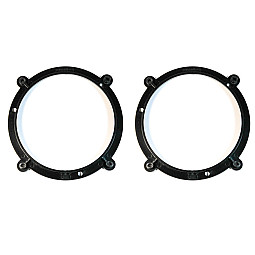 InCarTec 40-0113-130 Audi A3 130mm Front Door Speaker Adaptor Rings/Panels