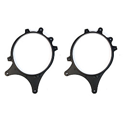 InCarTec 40-0206-130 BMW 3 Series Compact 130mm Rear Side Shelf Speaker Adaptor Rings/Panels InCarTec 40-0206-130 BMW 3 Series Compact 130mm Rear Side Shelf Speaker Adaptor Rings/Panels