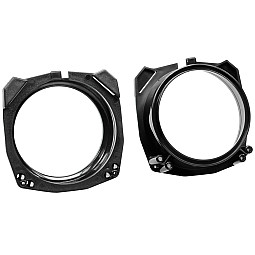 InCarTec 40-0466-130 Ford Fiesta 130mm Rear Side Shelf Speaker Adaptor Rings/Panels