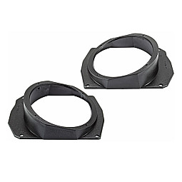 InCarTec 40-0614-130 Mercedes C-Class (1993-2000) 130mm Rear Door Speaker Adaptor Rings/Panels