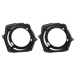 InCarTec 40-1073-130 Volvo 850 130mm Front Door Speaker Adaptor Rings/Panels