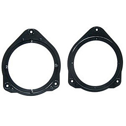 InCarTec 40-1254-165 Audi 165mm Rear Door Speaker Adaptor Rings