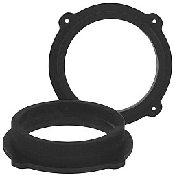 InCarTec 40-1423W-165 Kia 165mm Front or Rear Door Speaker Adaptor Rings/Panels InCarTec 40-1423W-165 Kia 165mm Front or Rear Door Speaker Adaptor Rings/Panels