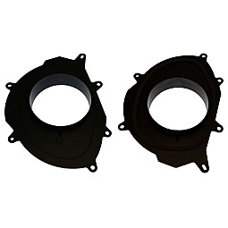 InCarTec 40-1653-165 Renault 165mm Front Door Car Speaker Adaptor Panels InCarTec 40-1653-165 Renault 165mm Front Door Car Speaker Adaptor Panels