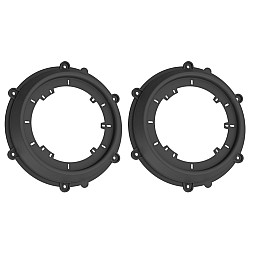 InCarTec 40-1783-165 Porsche 165mm Front Door Speaker Adaptor Rings/Panels InCarTec 40-1783-165 Porsche 165mm Front Door Speaker Adaptor Rings/Panels