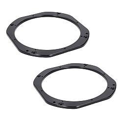 InCarTec 40-1845-200 Tesla With Premium Sound 200mm Subwoofer Adaptor Rings/Panels