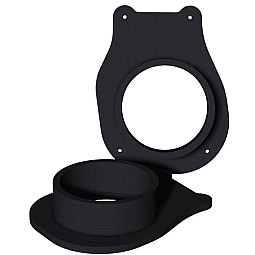 InCarTec 40-1963W-165 Citroen 165mm Complete Front or Rear Door Speaker Adaptor Rings/Panels InCarTec 40-1963W-165 Citroen 165mm Complete Front or Rear Door Speaker Adaptor Rings/Panels