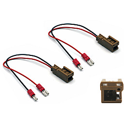 InCarTec 41-033 Nissan Speaker Adaptor Leads Cables (Pair) InCarTec 41-033 Nissan Speaker Adaptor Leads Cables (Pair)