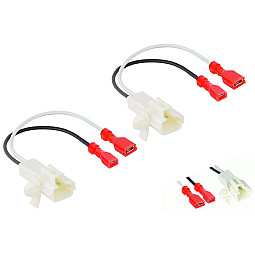 InCarTec 41-040 Toyota Speaker Adaptor Leads Cables (Pair) InCarTec 41-040 Toyota Speaker Adaptor Leads Cables (Pair)