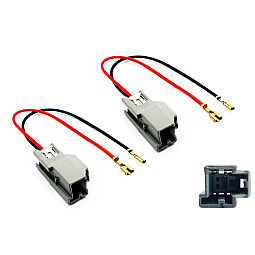 InCarTec 41-043 Volvo Tweeters or Mid Range Adaptor Cable Leads (Pair)