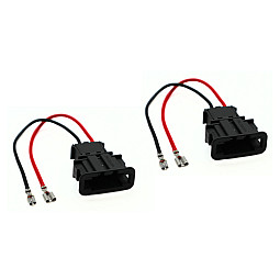 InCarTec 41-046 Porsche Boxster, Cayman, 911 Speaker Adapter Cables (Pair)
