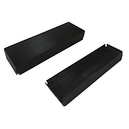 InCarTec 50-052 Universal ABS Single Din Car Audio Radio Cover (MATT BLACK) InCarTec 50-052 Universal ABS Single Din Car Audio Radio Cover (MATT BLACK)