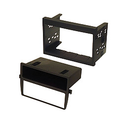 InCarTec 50-971 Porsche 911, Boxster Double Din Car Audio Fascia Adaptor And Heater Relocation Kit (MATT BLACK) InCarTec 50-971 Porsche 911, Boxster Double Din Car Audio Fascia Adaptor And Heater Relocation Kit (MATT BLACK)