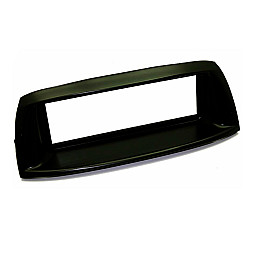 InCarTec 50-126 Fiat Punto (1999-2006) Single Din Car Radio Fascia Adaptor Panel (MATT BLACK)