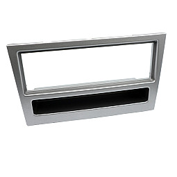 InCarTec 50-165/2 Vauxhall Single Din (Fixed Pocket) Car Audio Fascia Adaptor (SHINY SILVER/ MATT CHROME) InCarTec 50-165/2 Vauxhall Single Din (Fixed Pocket) Car Audio Fascia Adaptor (SHINY SILVER/ MATT CHROME)