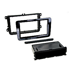 InCarTec 50-172-PRO/1 Volkswagen Single / Double Din (FLUSH FIT) Car Audio Fascia Adaptor (GLOSS BLACK) InCarTec 50-172-PRO/1 Volkswagen Single / Double Din (FLUSH FIT) Car Audio Fascia Adaptor (GLOSS BLACK)