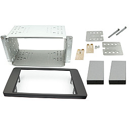 InCarTec 50-867 MAN TGX Double Din Fascia Adaptor And Radio Cage Kit (MATT BLACK) InCarTec 50-867 MAN TGX Double Din Fascia Adaptor And Radio Cage Kit (MATT BLACK)