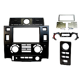 InCarTec 50-940 Land Rover Defender Double Din Car Radio Fascia Adaptor Kit (MATT BLACK) InCarTec 50-940 Land Rover Defender Double Din Car Radio Fascia Adaptor Kit (MATT BLACK)