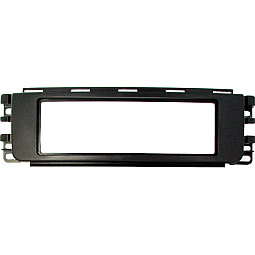 InCarTec 50-162 Smart ForFour Single Din Car Audio Fascia Adaptor Panel (MATT BLACK)