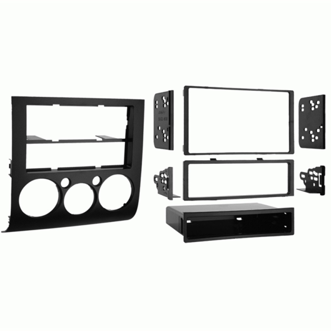 InCarTec 50233 Mitsubishi Single and Double Din Car Stereo