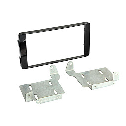CT23MT21 Mitsubishi ASX (2014-2021) Piano Black Double Din Stereo Fascia Panel Adaptor