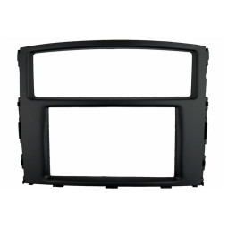 InCarTec 50-781 Mitsubishi Double Din Car Radio Fascia Adaptor (MATT BLACK)