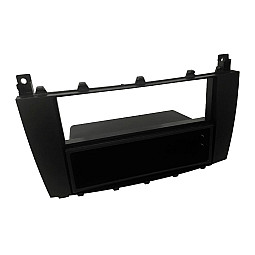 InCarTec 50-238 Mercedes  Single/Double Din Car Audio Fascia Adaptor (MATT BLACK)