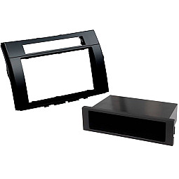InCarTec 50-328 Toyota Corolla Verso Single / Double Din Car Audio Fascia Removable Pocket (MATT BLACK) InCarTec 50-328 Toyota Corolla Verso Single / Double Din Car Audio Fascia Removable Pocket (MATT BLACK)