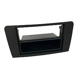 InCarTec 50-293 Mercedes Single/Double Din Car Audio Fascia Adaptor (MATT BLACK)