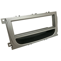 InCarTec 50-316/1 Ford (6000CD OVAL) Single Din Car Audio Fascia With Pocket (SILVER) InCarTec 50-316/1 Ford (6000CD OVAL) Single Din Car Audio Fascia With Pocket (SILVER)
