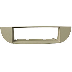 InCarTec 50-329/1 Fiat 500 Single DIN Car Audio Fascia Adaptor Panel (PEARL BEIGE)