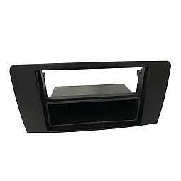 InCarTec 50-332 Mercedes Single/Double Din Car Audio Fascia Adaptor (MATT BLACK)