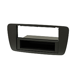 InCarTec 50-342 Seat Ibiza Single / Double Din Car Audio Fascia (MATT BLACK)