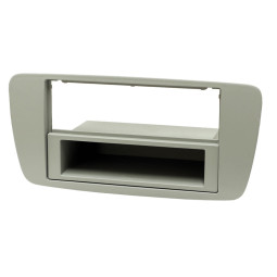 InCarTec 50-342/1 Seat Ibiza Single / Double Din Car Audio Fascia (LIGHT GREY)