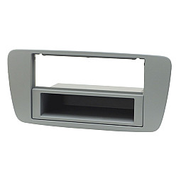 InCarTec 50-342/2 Seat Ibiza Single / Double Din Car Audio Fascia (BLUE GREY)