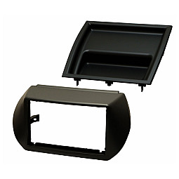 InCarTec 50-369 Peugeot Bipper (2009 - 2017) Single/Double Din Car Radio Fascia Adaptor - Black InCarTec 50-369 Peugeot Bipper (2009 - 2017) Single/Double Din Car Radio Fascia Adaptor - Black