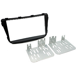 InCarTec 50-583 Hyundai Accent Double Din Car Audio Fascia Adaptor Panel (MATT BLACK)