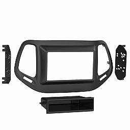 InCarTec 50-602 Jeep Compass Single and Double Din Fascia Adaptor (MATT BLACK) InCarTec 50-602 Jeep Compass Single and Double Din Fascia Adaptor (MATT BLACK)