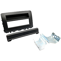 InCarTec 50-609 Kia Rio Single Din Car Stereo Facia Panel MATT BLACK