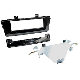 InCarTec 50-611 Kia Picanto Single Din Car Stereo Facia Adaptor Piano Black