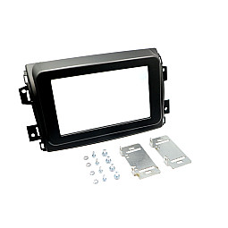 InCarTec 50-629 Fiat Ducato (2021 onwards) Double DIN Car Radio Fascia Adaptor (Matt Black)