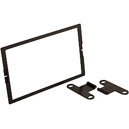 InCarTec 50-757 Nissan Double Din Car Audio Fascia Finishing Trim (MATT BLACK)
