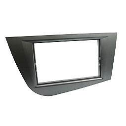InCarTec 50-684/1 Seat Leon Mk2 (2005-2012) Double Din Car Audio Fascia Adaptor Panel (METALLIC GREY) InCarTec 50-684/1 Seat Leon Mk2 (2005-2012) Double Din Car Audio Fascia Adaptor Panel (METALLIC GREY)