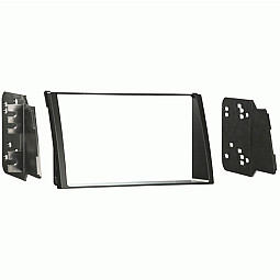 InCarTec 50-766 Kia Soul (2009-2014) Double Din Car Radio Fascia Adaptor (BLACK)