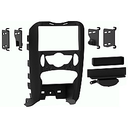 InCarTec 50-771 Mini Single & Double DIN Car Radio Fascia Adaptor Black