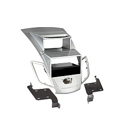 InCarTec 50-774/S Ford Fiesta Mk7 (2008-2018) With Display Single/Double Din Car Radio Fascia Adaptor (SILVER) InCarTec 50-774/S Ford Fiesta Mk7 (2008-2018) With Display Single/Double Din Car Radio Fascia Adaptor (SILVER)