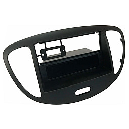 InCarTec 50-363 Hyundai i10 Single/Double Din Car Audio Fascia Panel Kit (MATT BLACK)