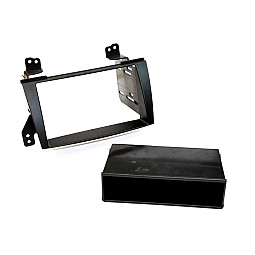 InCarTec 50-760 Hyundai Sonata Single/Double Din Fascia Adaptor Panel (MATT BLACK)